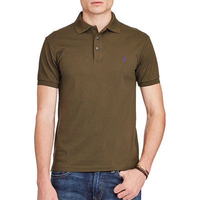 Ralph Lauren 男士logo点缀短袖POLO衫 经典与时尚的完美融合