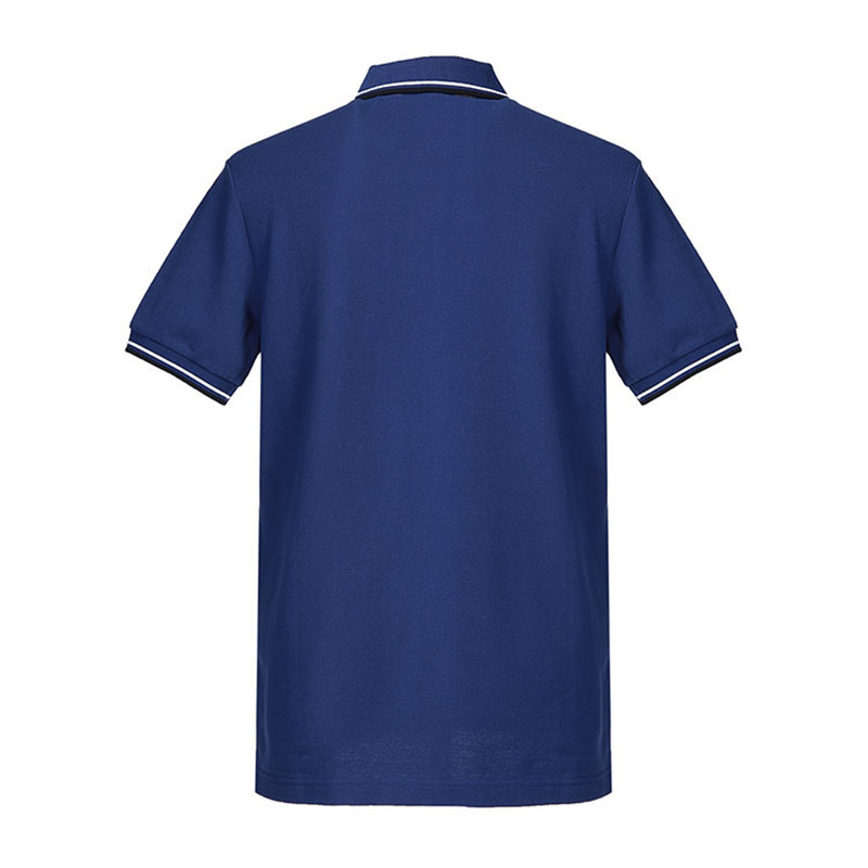 PRADA普拉达男士藏蓝色短袖POLO衫XL码 经典优雅的夏日风尚